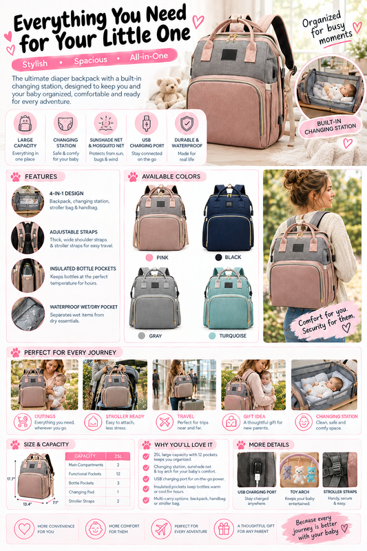 Snuggle Buddy Nest™ - Back Pack